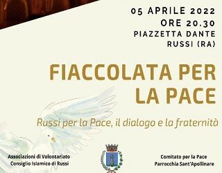 Fiaccolata per la pace