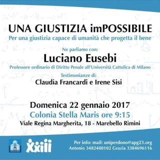 UNA GIUSTIZIA imPOSSIBILE