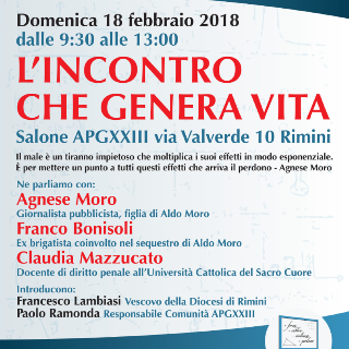 L’incontro che genera vita