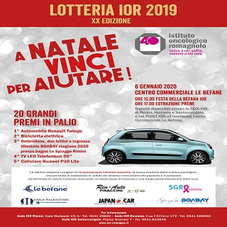 Lotteria solidale Ior