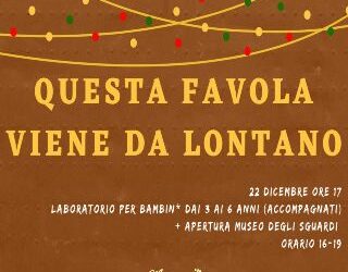 Questa favola viene da lontano…