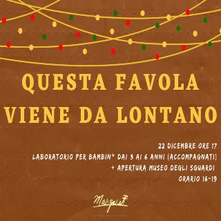 Questa favola viene da lontano…
