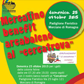 Arcabaleno: benefit a Morciano il 25-10