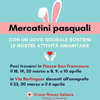 Mercatino pasquale Cri Ravenna