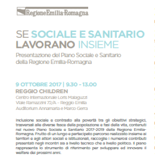 Piano sociale e sanitario Rer