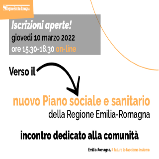 Piano sociale e sanitario Emilia Romagna