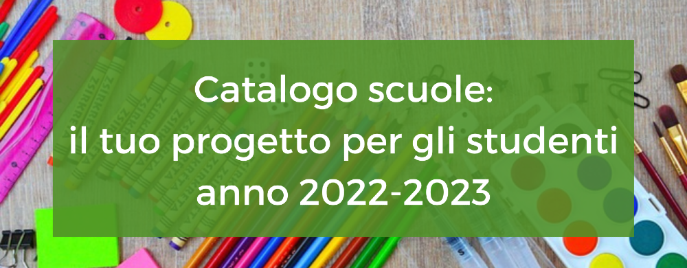 Catalogo scuole: proponi un progetto