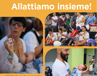 Flash mob allattamento