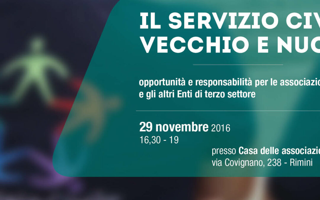 Servizio civile vecchio e nuovo