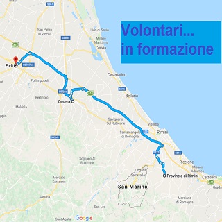 In formazione da Rimini a Forlì