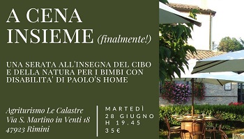 A cena con Cittadinanza Onlus
