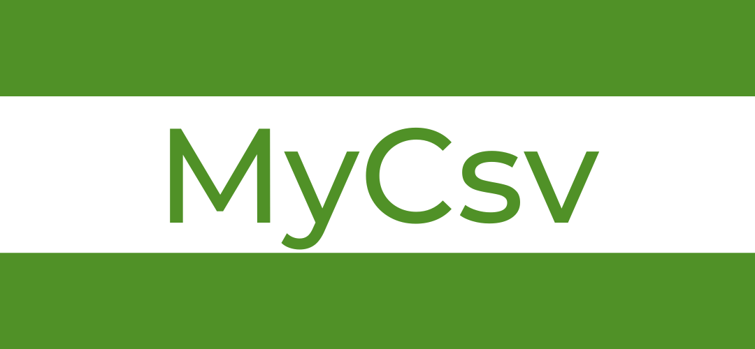 MyCsv