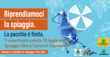 Locandina Spiagge Pulite 23 luglio 2022