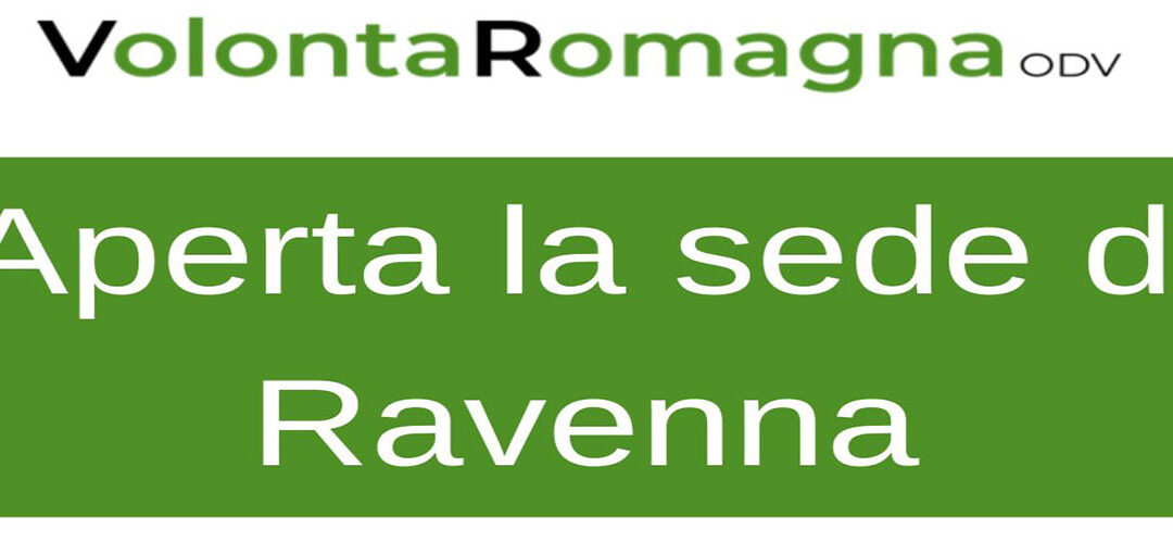 La sede di Ravenna apre le porte