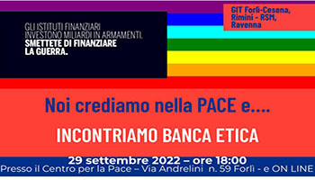 Incontro con Banca Etica