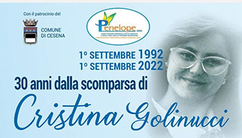30esimo anniversario della scomparsa di Cristina Golinucci