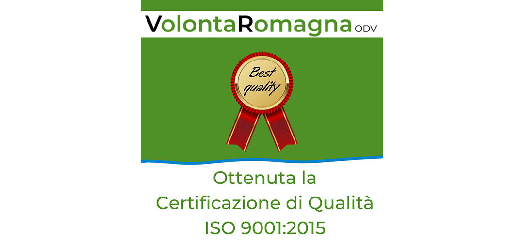 Ottenuta la Certificazione di Qualità ISO 9001:2015