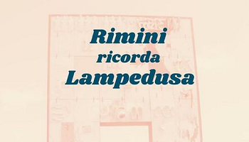 Rimini ricorda Lampedusa ottobre 2022
