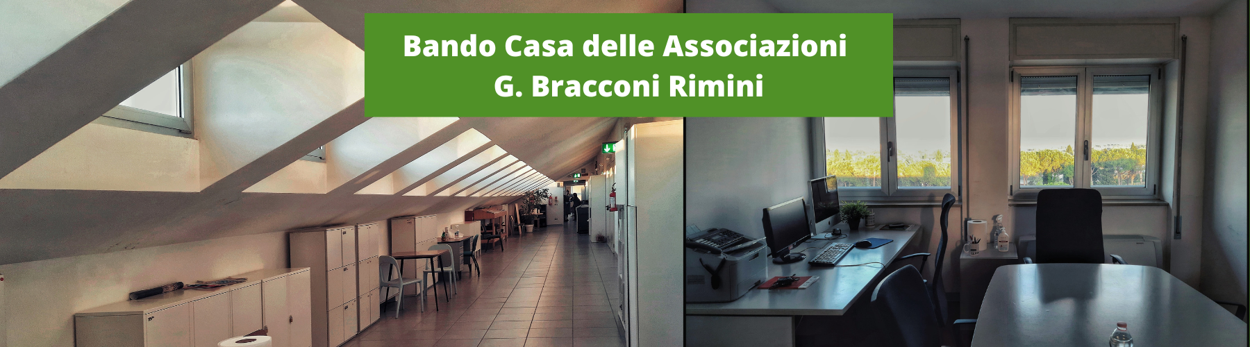 Bando 2022 - Spazi Casa Associazioni G. Bracconi
