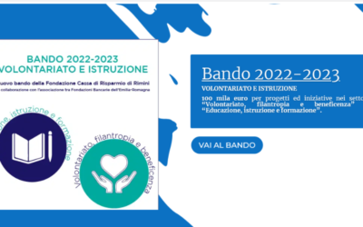 Volontariato e istruzione 2022-2023