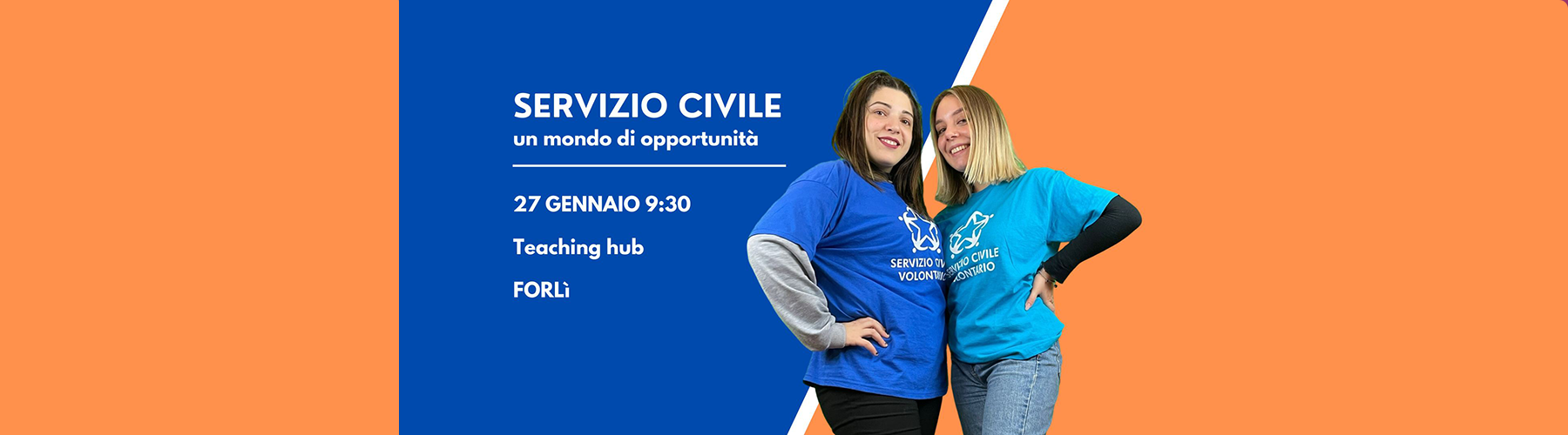 Servizio civile: incontro a Forlì