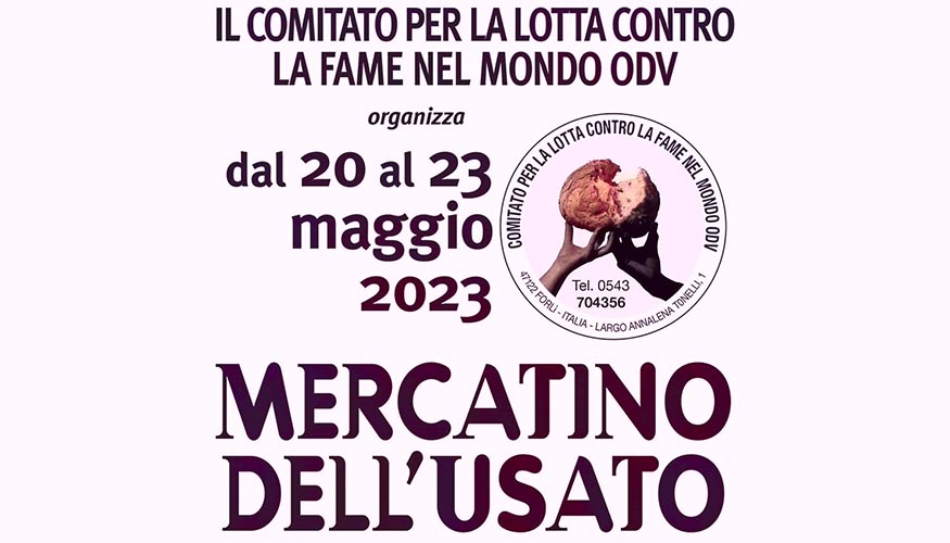 Mercatino dell’usato maggio 2023