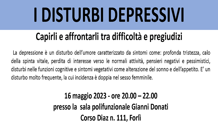 I disturbi depressivi