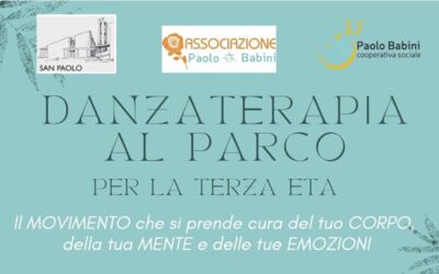 Danzaterapia al parco per la terza età