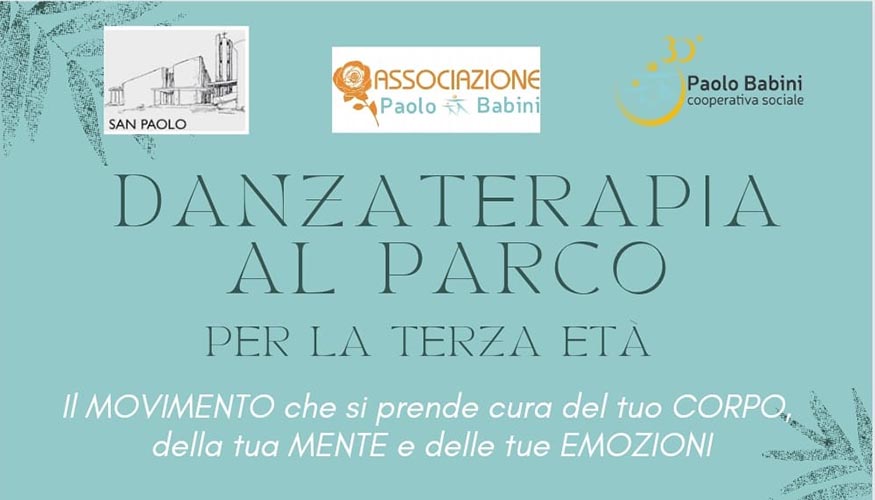 Danzaterapia al parco per la terza età