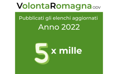 5 per mille 2022, aggiornati gli elenchi