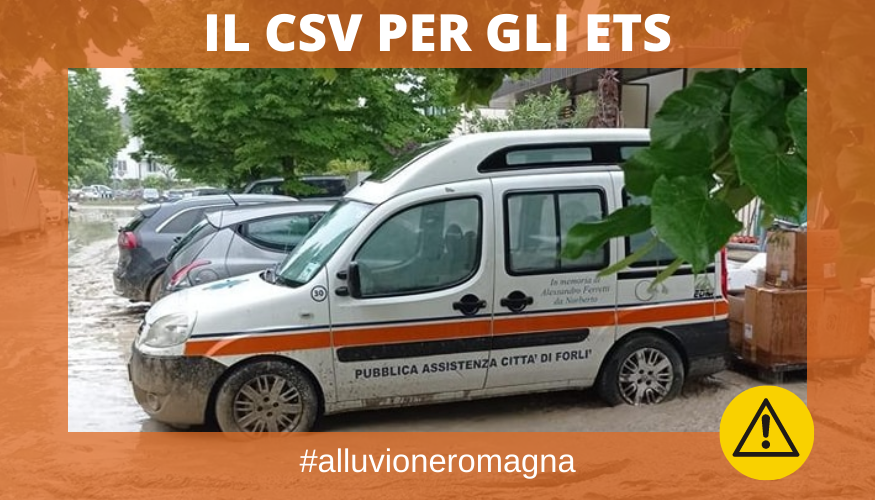 Alluvione: i servizi del Csv