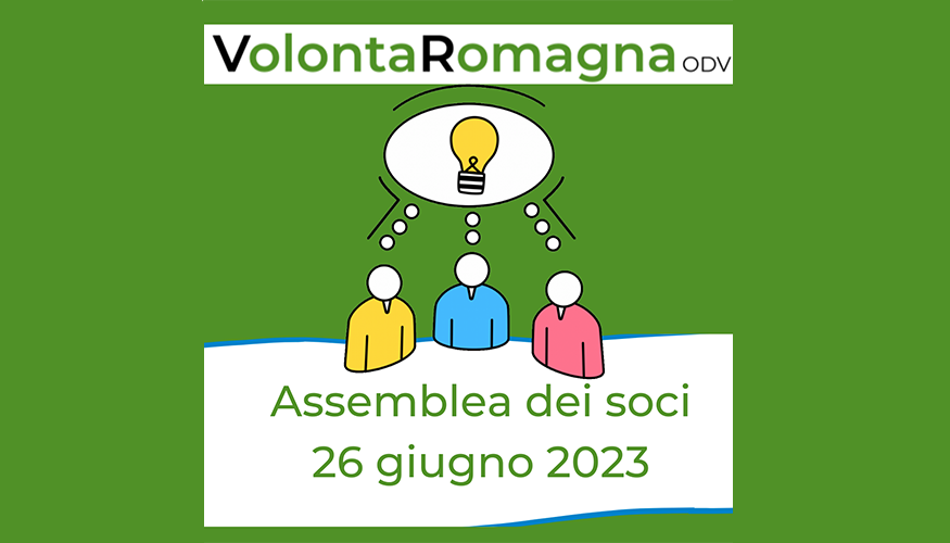 VolontaRomagna: assemblea soci 26 giugno