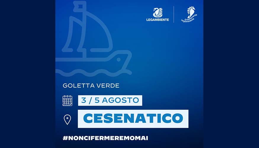 Goletta Verde 2023 a Cesenatico