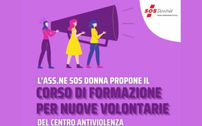 Corso nuove volontarie in Sos donna Odv