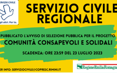 Servizio Civile 2023 a Rimini