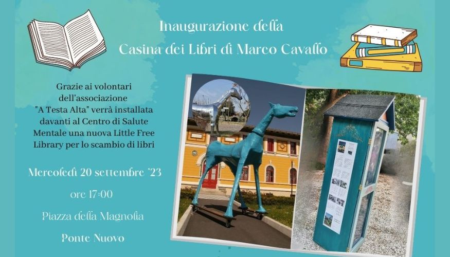 Casina dei libri di Marco Cavallo