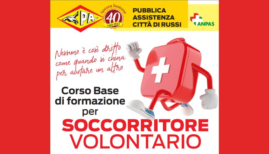 Corso per diventare soccorritore volontario