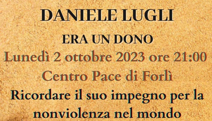 Daniele Lugli era un dono