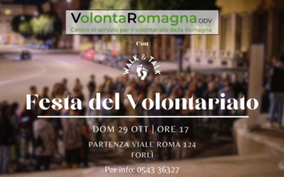 Festa del volontariato Forlì – Incontro
