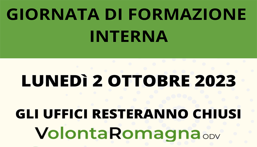 Uffici chiusi per formazione
