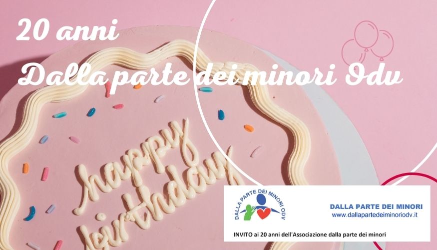 Dalla parte dei minori spegne 20 candeline