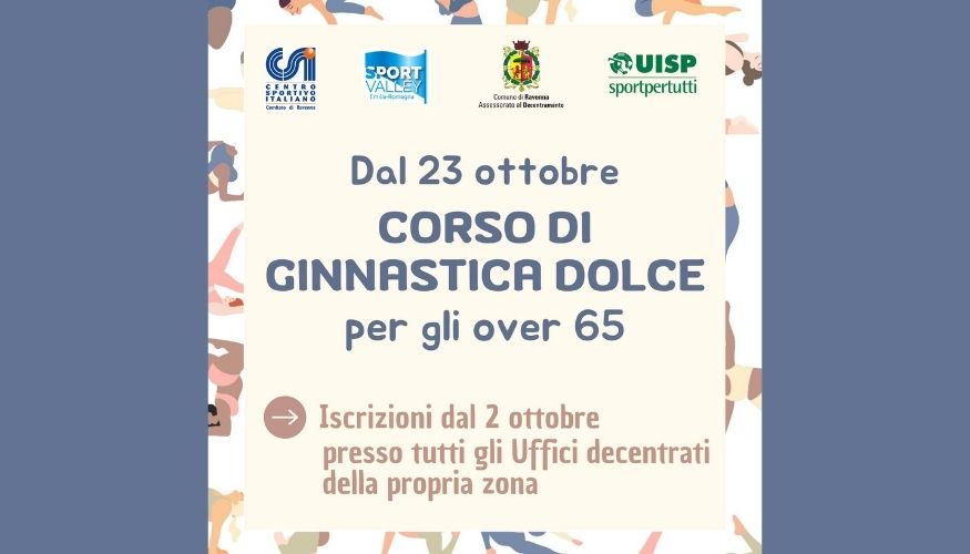 Ginnastica dolce per over 65