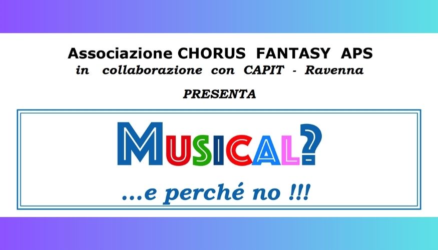 Musical… E perché no?