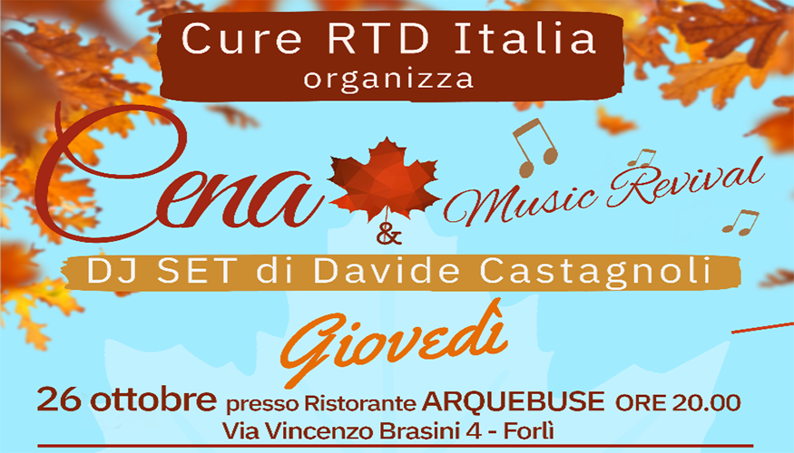 Cena di beneficenza & music revival
