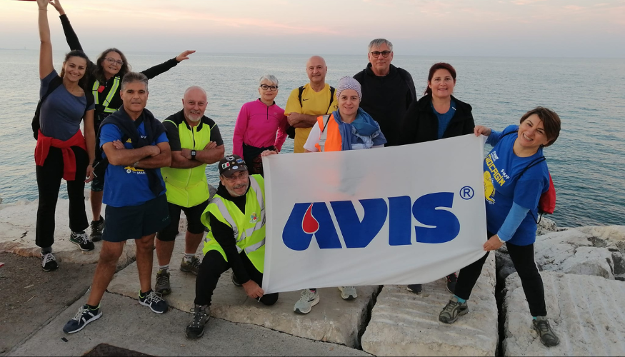 Avis Rimini invita al gruppo per camminate serali di 6 km