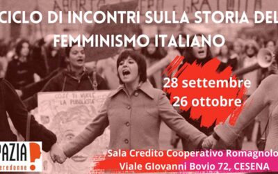 Incontri sulla storia del femminismo italiano