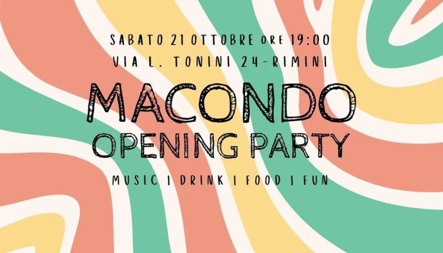 Macondo opening party
