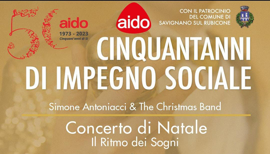 Il ritmo dei sogni – Aido festeggia 50 anni