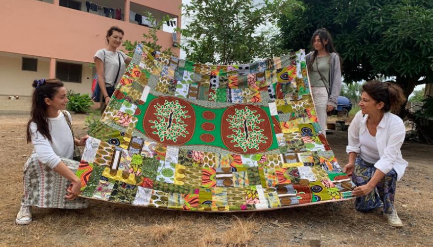 Scuola di sartoria solidale in festa