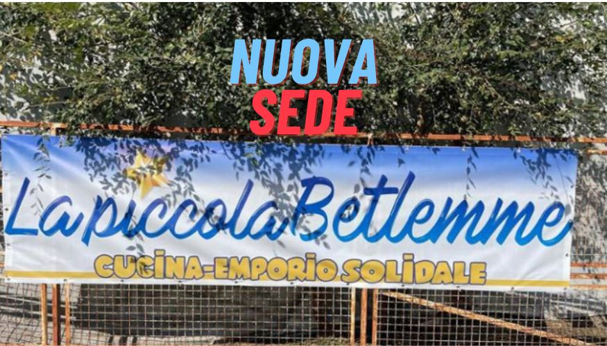 Nuova sede per La piccola Betlemme Odv